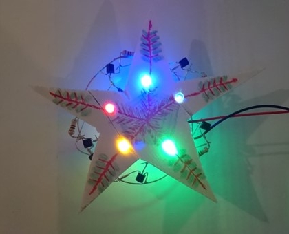 Konstruiere Deinen LED-Weihnachtsstern
